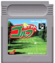 Cartridge artwork for Pocket Golf on the Nintendo Game Boy.